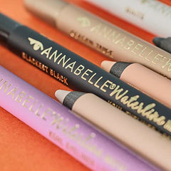 Annabelle Waterline Matte Kohl Eyeliner Pencil, Mint, Intense Colours, Matte Finish, Easy-To-Apply, Long-Lasting 10h, Waterproof, Transferproof, Cruelty-Free, 1.2 g