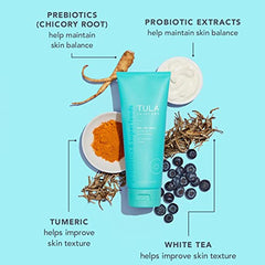 TULA Skin Care Cult Classic Purifying Face Cleanser - Supersize, Gentle and Effective Face Wash, Makeup Remover, Nourishing and Hydrating, 6.7 oz.