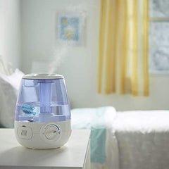 Vicks V4600-CAN Filter-Free Ultrasonic Cool Mist Humidifier, Medium Room Humidifier for Baby, Bedroom, Office Desk, with Variable Output Control, Dual Scent Pad Slots, Auto Shut-Off, 4.5L/1.2Gal