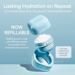 LANEIGE Water Bank Blue Hyaluronic Moisturizer: Barrier-Boosting Hydration, Squalane, Ceramide, Dermatologist-tested