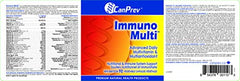 CanPrev Immuno Multi | 90 v-caps | N-Acetyl-Cysteine + Resveratrol | 21 Essential Vitamins and Minerals along with 10 Powerful Antioxidants l Advanced Daily Multivitamin