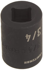 CRAFTSMAN Shallow Impact Socket, SAE, 1/2-Inch Drive, 3/4-Inch (CMMT15854)