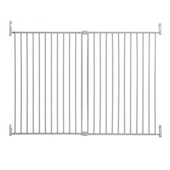 Dreambaby Broadway Xtra-Wide & Xtra-Tall Safety Gate - Fits 30”-53” Wide, 36" Tall - Hardware Mounted - White