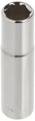 CRAFTSMAN Deep Socket, Metric, 3/8-Inch Drive, 11mm, 6-Point (CMMT44427)