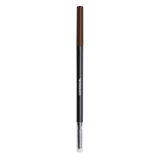 COVERGIRL - Easy Breezy Brow Micro-Fine + Define Pencil, Micro-fine tip, no sharpening required, Built-in spoolie-brush, 100% Cruelty-Free