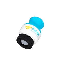 Solar Buddies Sunscreen Applicator - Single Full Blue - BPA-Free Refillable Roll on Sponge Sunscreen, Suncream & Lotion Applicator For Kids, Adults & Families - Holds 3.4fl oz, Perfect Size for Travel