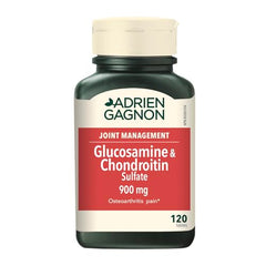 Adrien Gagnon - Glucosamine + Chondroitin 900 mg, for Joint Pain Relief, 120 (80+40 Bonus) count