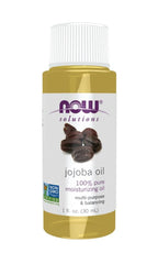 NOW Solutions, Jojoba Oil, 100% Pure Moisturizing, Multi-Purpose Oil for Face, Hair and Body, 30mL