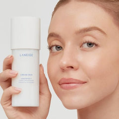 LANEIGE Cream Skin Refillable Toner & Moisturizer with Ceramides and Peptides: Amino Acid, Nourish, Hydrate, Barrier-Boosting, Visibly Firm