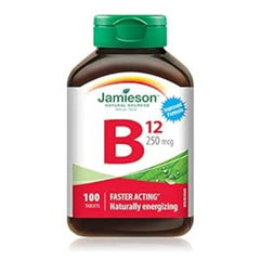 Jamieson Vitamin B12 Methylcobalamin 250 mcg