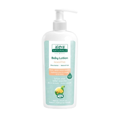 Aleva Naturals Daily Soothing Moisturizer | For Sensitive Dry Skin | Face and Body Lotion | Made with Natural and Organic Ingredients | for Babies and Toddlers - 8 fl. oz / 240ml