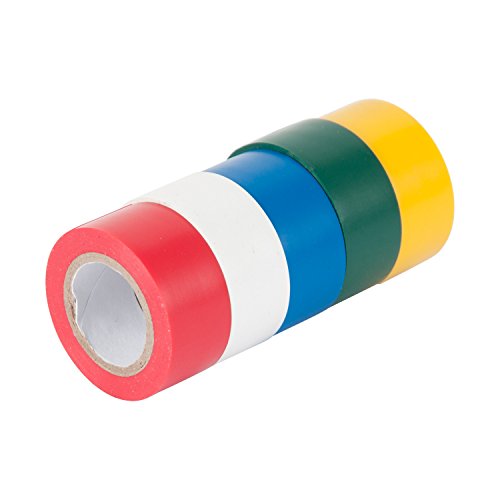 Gardner Bender GTPR-575 3/4-Inch by 12-Foot Electrical Tape (Assorted Colors)