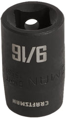 CRAFTSMAN Shallow Impact Socket, SAE, 1/2-Inch Drive, 9/16-Inch (CMMT15851)