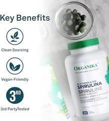 Organika Spirulina 180 Tabs