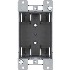 Newhouse Hardware 1-Gang PVC Old Work Electrical Outlet Box (3-Pack) | 14 cu. in. Plastic Junction Box for Switches, GFCI, or Duplex Receptacle Outlet | Old Work Electrical Box for Home Improvement