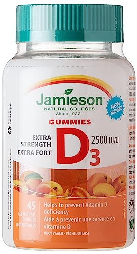 Jamieson Extra Strength Vitamin D3 Gummies