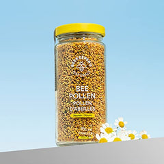 BEEKEEPER'S NATURALS Bee Pollen - 100% Raw Wildflower Bee Pollen, Natural Preserved Enzymes, Source of Vitamin B, Minerals, Amino Acids & Protein - Paleo & Keto Friendly, Gluten Free (5.2 oz)