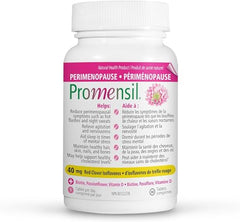 NEW Promensil Perimenopause | Women’s Natural Perimenopause Supplement| Hormone-Free] Multi-Symptom Relief | Reduces Hot Flashes & Night Sweats | Relieves Agitation & Nervousness | Healthy Hair, Skin and Nails | One-A-Day | 30 Tablets