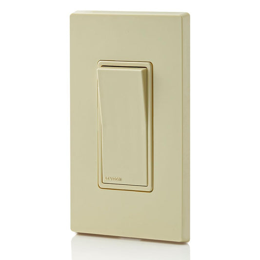 Decora Rocker Single-Pole 15 Amp Switch, Ivory