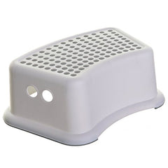 Dreambaby - Toddler Step Stool With Non Slip Base, Kids Step Stool for Bathroom, Potty Training and Kitchen - Grey Dots