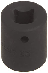 CRAFTSMAN Shallow Impact Socket, Metric, 1/2-Inch Drive, 22mm (CMMT15869)