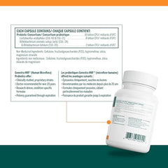 Genestra Brands - HMF Forte - Probiotic Formula - Supports Gastrointestinal Health and the Growth of Beneficial Bacteria - 120 Capsules