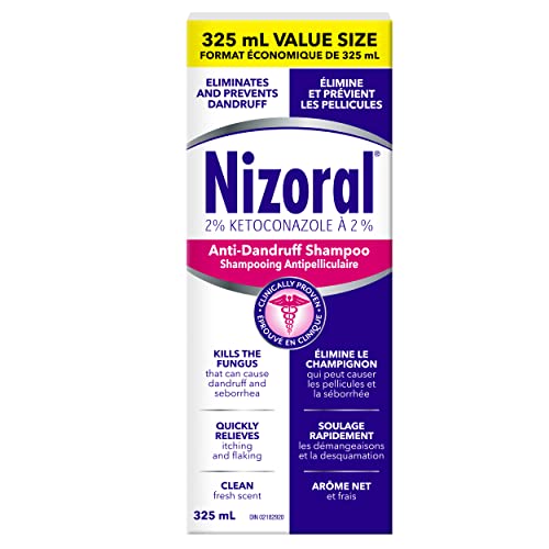 Nizoral Anti-dandruff and Itchy Scalp Shampoo, 325ml