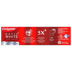 Colgate Optic White Stain Fighter Gel Toothpaste 90 mL, 2 pack