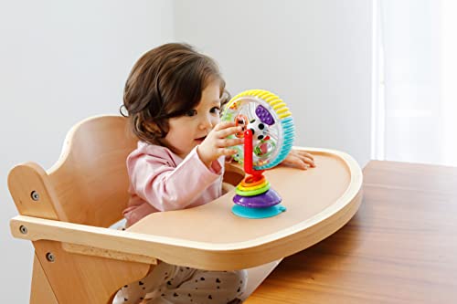 Sassy Wonder Wheel Activity Center | Suction Cup High Chair Toy | Developmental Tray Toy for Early Learning | For Ages 6 Months and Up