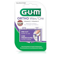 GUM - 723RQC Orthodontic Wax with Vitamin E and Aloe Vera, for Braces, Wires & Partial Dentures