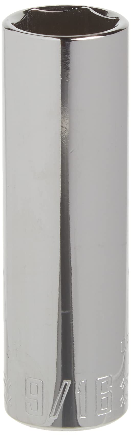 CRAFTSMAN Deep Socket, SAE, 3/8-Inch Drive, 9/16-Inch, 6-Point (CMMT43334)