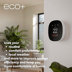 New 2025 ecobee Smart Thermostat Essential - Energy Star Certified programmable Wi-Fi Thermostat - Works with Siri, Alexa, and Google Assistant