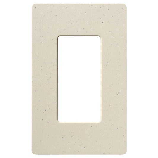 Lutron Claro 1 Gang Decorator/Rocker Wallplate, Matte | SC-1-ST | Stone