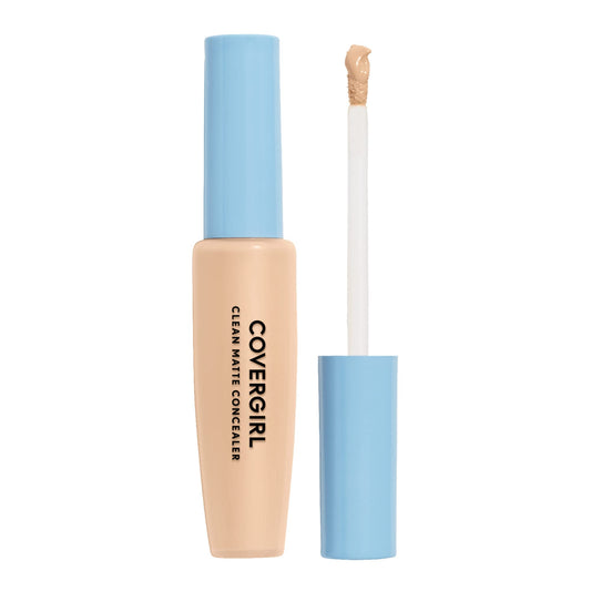 COVERGIRL - Clean Matte Concealer, Oil-Free, Lightweight Formula, Blendable, Natural-Looking Coverage, 100% Cruelty-Free