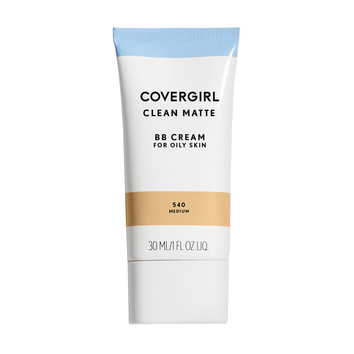 COVERGIRL - Clean Matte BB Cream, Oil-Free, Long-Lasting, Sensitive Skin, Lightweight, 100% Cruelty-Free