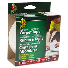 Duck 286372 Indoor/Outdoor Carpet Tape, 1.88"x 75', Single Roll