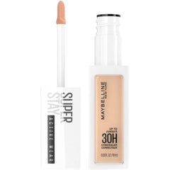 Maybelline New York Longwear Liquid Concealer, Up to 30HR Wear, Shade 20, 10 ml