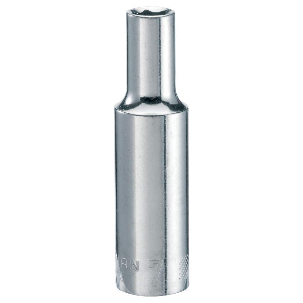 CRAFTSMAN Deep Socket, Metric, 3/8-Inch Drive, 7mm, 6-Point (CMMT99142)