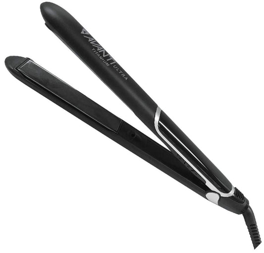 Avanti Ultra Ionic and Titanium Digital Hair Straightener Flat Iron for Hair Straightening Smoothing or Curling Fer Plat