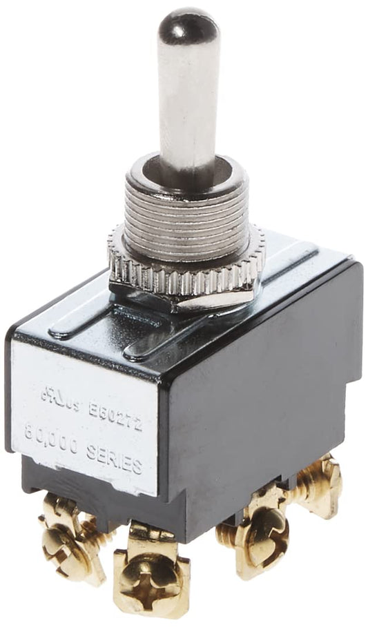 Gardner Bender GSW-16 Toggle Switch (DPDT) 20A 125V On/Off/On