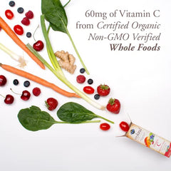 Garden of Life Organics Vitamin C Spray, Cherry Tangerine Flavour |Supports Immune System and Promotes Skin and Tissue Health | Great-Tasting | Whole Food Ingredients, Organic, Non-GMO, Vegan, Kosher