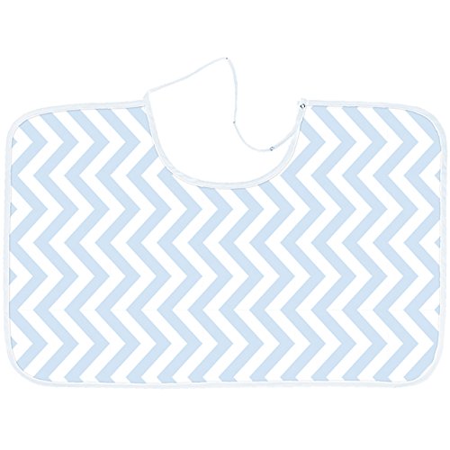 Kushies Baby Nursing Canopy, Blue Chevron