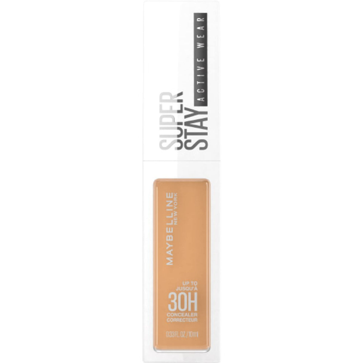 Maybelline New York Longwear Liquid Concealer, Up to 30HR Wear, Shade 30, 10 ml