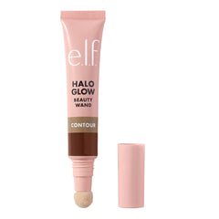 e.l.f. Halo Glow Contour Beauty Wand, Liquid Contour Wand For A Naturally Sculpted Look, Buildable Formula, Vegan & Cruelty-free, Tan/Deep