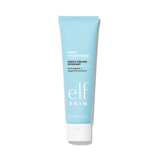 e.l.f. SKIN Gentle Peeling Exfoliant Face Cleanser, Non-Harsh Liquid Formula, Creates A Glowing, Youthful Complexion, Vegan & Cruelty-Free, 3.04 Fl Oz