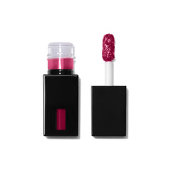 e.l.f. Cosmetics Glossy Lip Stain, Lightweight, Long-Wear Lip Stain For A Sheer Pop Of Color & Subtle Gloss Effect, Fiery Red