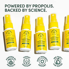 BEEKEEPER'S NATURALS Propolis Throat Spray - 85mg Bee Propolis Extract - Natural Immune Support, Sore Throat Relief & Antioxodant Support - Antioxidants, Keto, Paleo, Gluten-Free (1.06 oz)