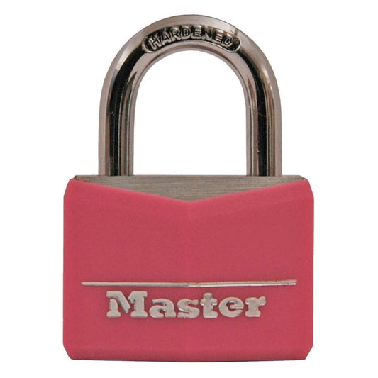 Master Lock 146D Breast Cancer Research Foundation Aluminum Padlock, Pink