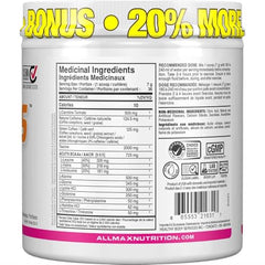 ALLMAX Nutrition - AMINOCUTS (A:CUTS) - Weight-Management BCAA (L-Carnitine + Taurine + Green Coffee) - Pink Lemonade -Dye Free- 252 Gram - 36 Servings, 252-Gram