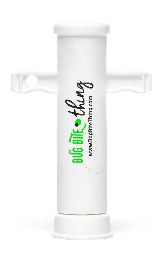 BUG BITE THING Suction Tool - Bug Bites and Bee/Wasp Stings, Natural Insect Bite Relief, Chemical Free - White/Single